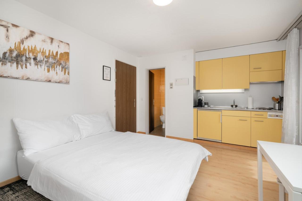 City Studio In Interlaken Mit Parkplatz Exterior foto